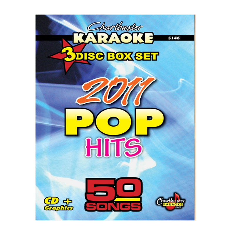 Chartbuster Karaoke CDG CB5146 - 2011 Pop Hits 1