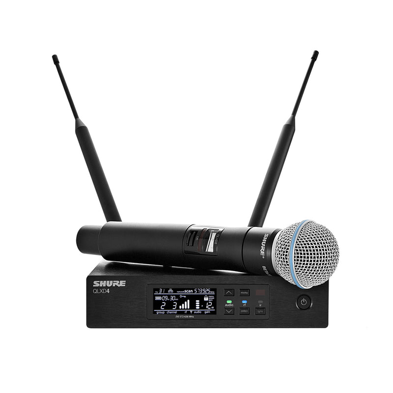 Shure QLXD24/B58 Handheld Wireless Microphone System