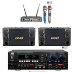 "Buy these together and save!" Better Music Builder (M) DX213G5 Amplifier W/ BMB CSD-880 1000W 10" High Power Karaoke Speaker - Pair W/ Better Music Builder (M) VM-92U G5 Professional Dual Channel UHF Wireless Microphone System