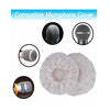 2Pcs Disposable Microphone Cover Non-woven Handheld Windscreen Protective Cap