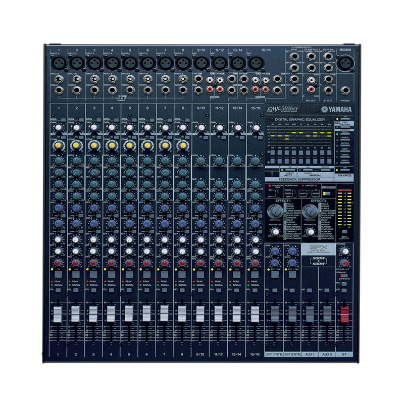 Yamaha EMX5016CF 500W 16Ch Power Mixer