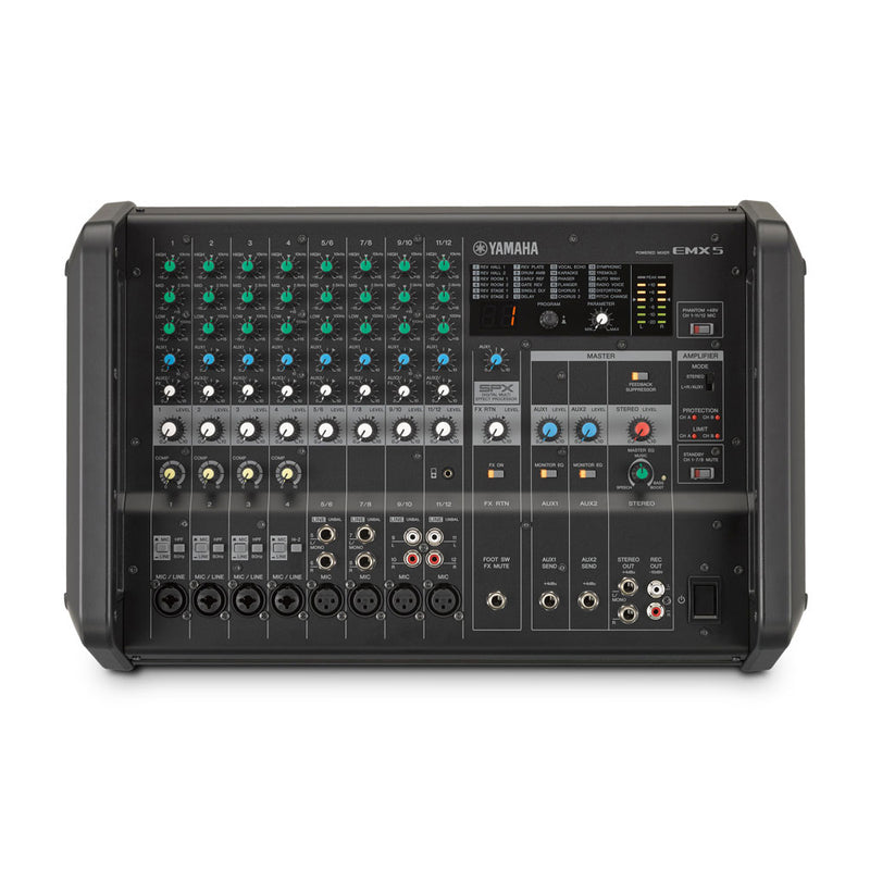 Yamaha EMX5 1,260W, 12-Input Powered Mixer