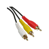 3Ft RCA M/M x 3 Audio/Video Cable Gold Plated