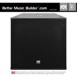 Better Music Builder (M) SUB-18 Pro 1.1 Bass Active/Powered Subwoofer 2000 Watts (Each)