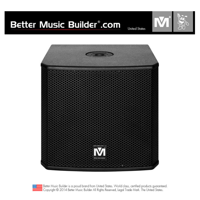 Better Music Builder (M) DFS-115 SUB 2.1 Bass Powered Subwoofer 800W (Each)