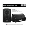 Better Music Builder (M) DFS-206 160w Speaker 160 Watts (Pair)