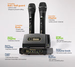 D'Com 20th wireless microphone system