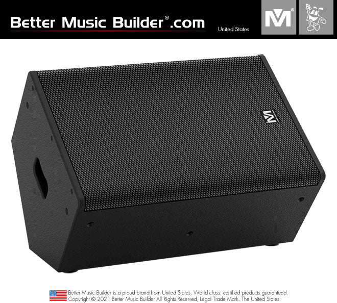 Better Music Builder (M) DFS-12A Active/Powered Loudspeaker 800 Watts (Pair)