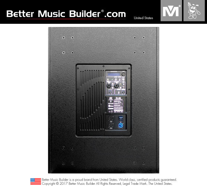 Better Music Builder (M) R-18 Active/Powered Subwoofer 1200W (Line Array)