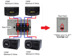 BMB DAR-800 II 600W 4-Channel Karaoke Mixing Amplifier